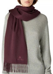 Loro Piana Cashmere Fringe Maxi Scarf