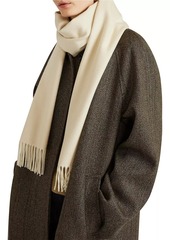 Loro Piana Cashmere Fringe Scarf