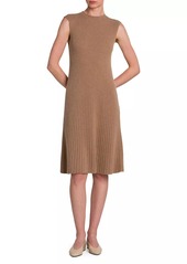 Loro Piana Cervatto Rib-Knit Cashmere Minidress