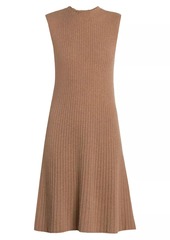 Loro Piana Cervatto Rib-Knit Cashmere Minidress