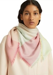 Loro Piana Colorblocked Cashmere & Silk Scarf