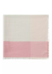 Loro Piana Colorblocked Cashmere & Silk Scarf