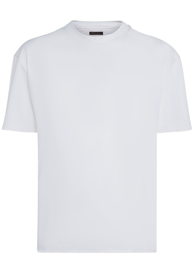 Loro Piana Cotton Jersey Crewneck T-shirt