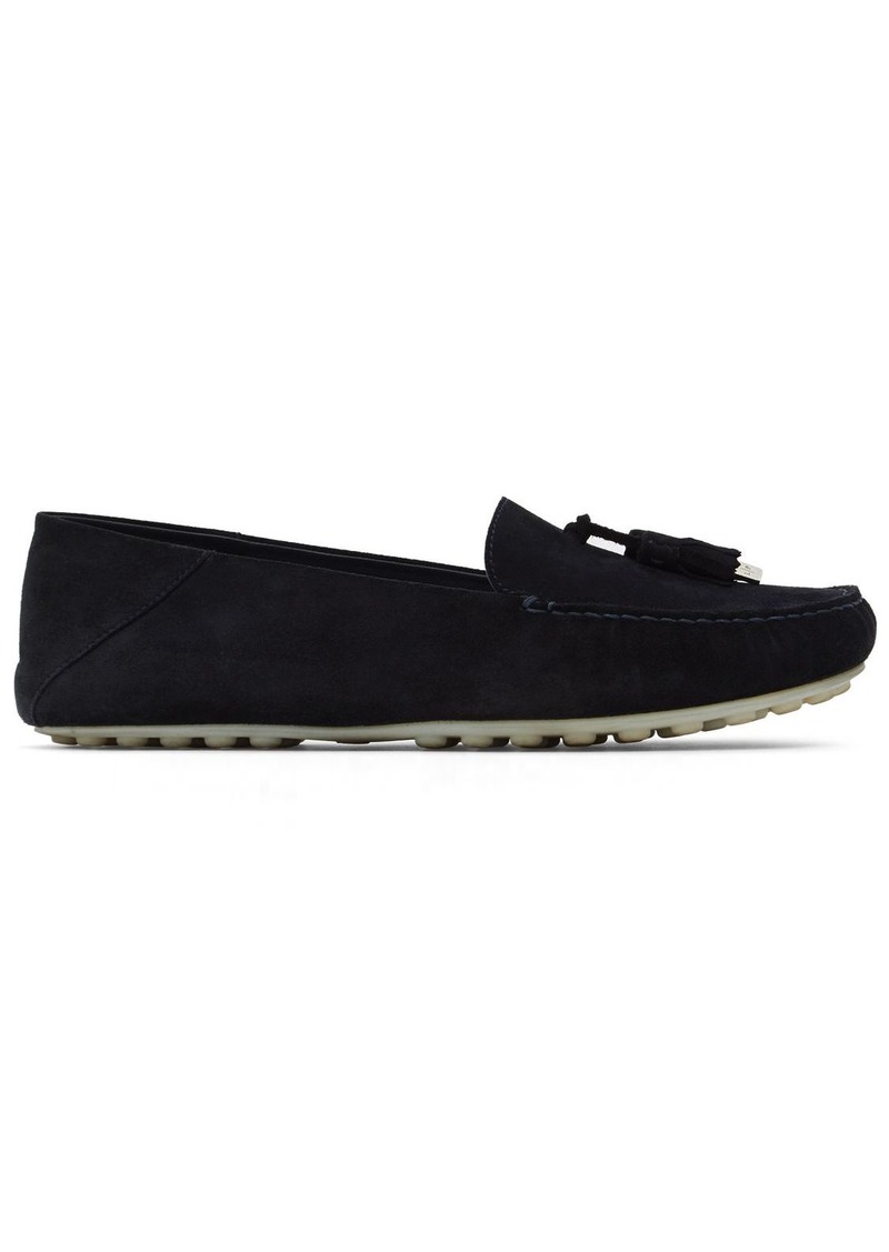 Loro Piana Dot Sole Suede Loafers