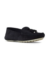 Loro Piana Dot Sole Suede Loafers