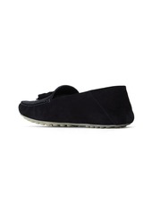 Loro Piana Dot Sole Suede Loafers