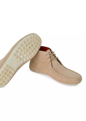 Loro Piana Dots Mid Roadster Suede Moccasins