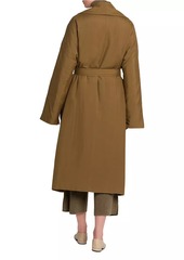 Loro Piana Dwight Silk Wrap Coat