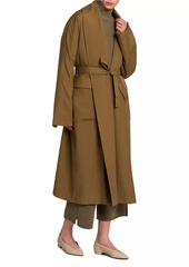 Loro Piana Dwight Silk Wrap Coat