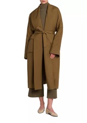 Loro Piana Dwight Silk Wrap Coat