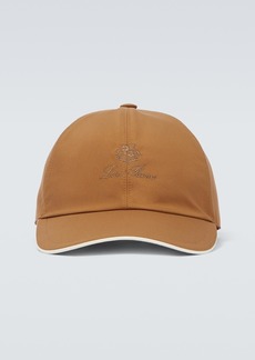 Loro Piana Embroidered cap