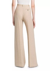 Loro Piana Emmit Linen Flared Trousers