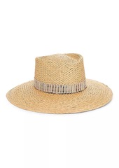Loro Piana Hanae Woven Wide-Brim Hat