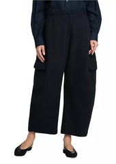 Loro Piana Helge Cashmere-Blend Cropped Pants