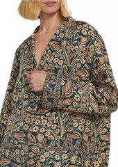 Loro Piana Jameela Printed Silk Shirt