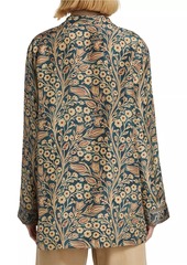 Loro Piana Jameela Printed Silk Shirt