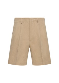 Loro Piana Joetsu Cotton & Linen Bermuda Shorts