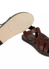 Loro Piana Kumihimo Leather Sandals