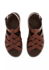 Loro Piana Kumihimo Leather Sandals