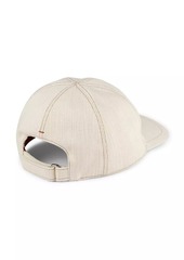 Loro Piana Logo-Embroidered Cotton Baseball Cap