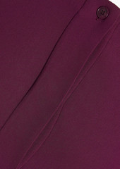 Loro Piana - Candice belted silk-crepe dress - Purple - IT 46