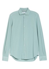 Loro Piana Andrew Cotton Pique Button-Up Shirt
