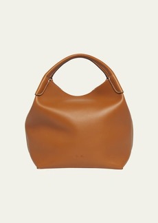 Loro Piana Bale Large Leather Bag
