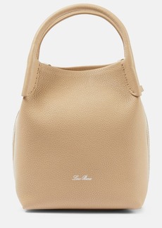 Loro Piana Bale Small leather tote bag