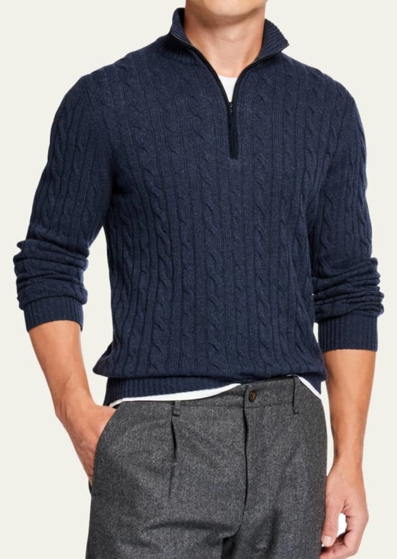 Loro Piana Cashmere Cable-Knit Sweater