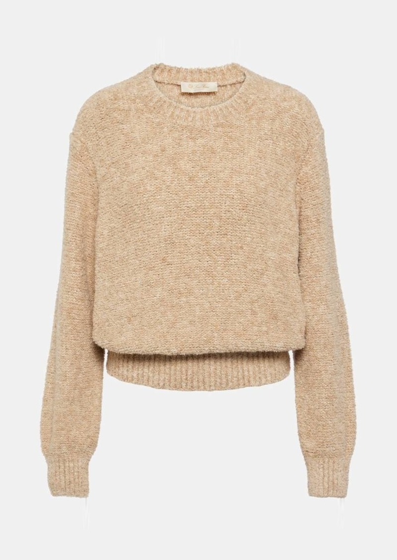 Loro Piana Cocooning silk, cashmere, and linen sweater