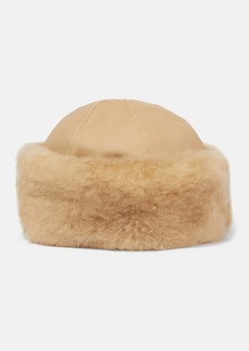 Loro Piana Colbacco shearling and cashmere hat