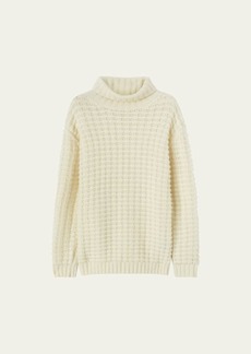 Loro Piana Collo Alto Volterra Cashmere Knit Sweater