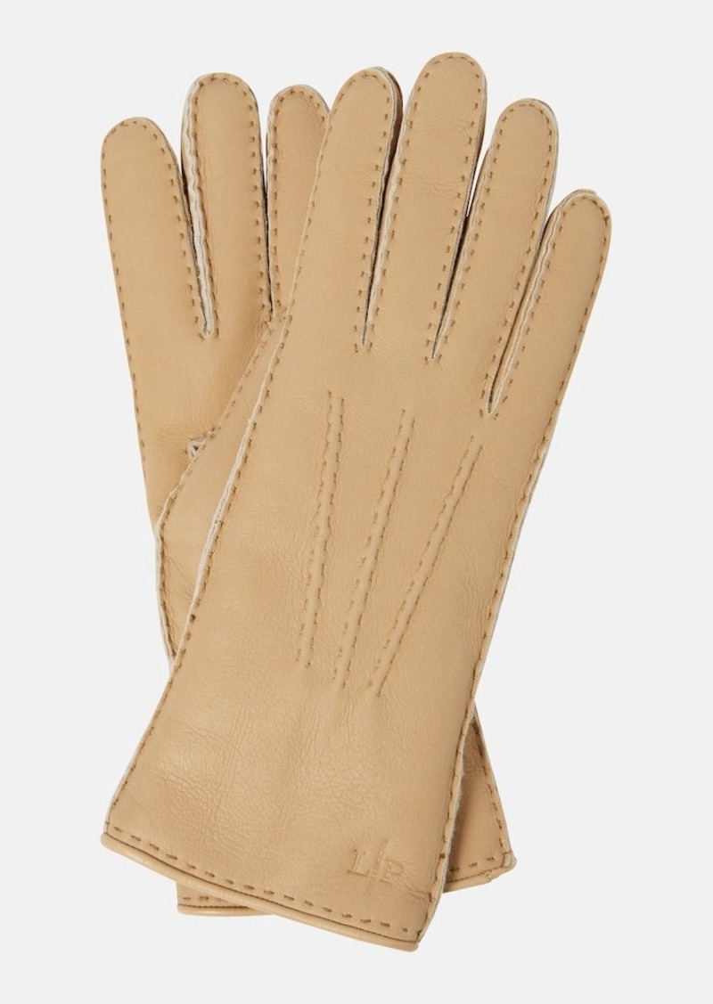 Loro Piana Elide shearling-lined leather gloves