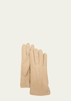 Loro Piana Elide Wool & Leather Gloves