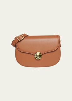 Loro Piana Ghiera Small Leather Crossbody Bag