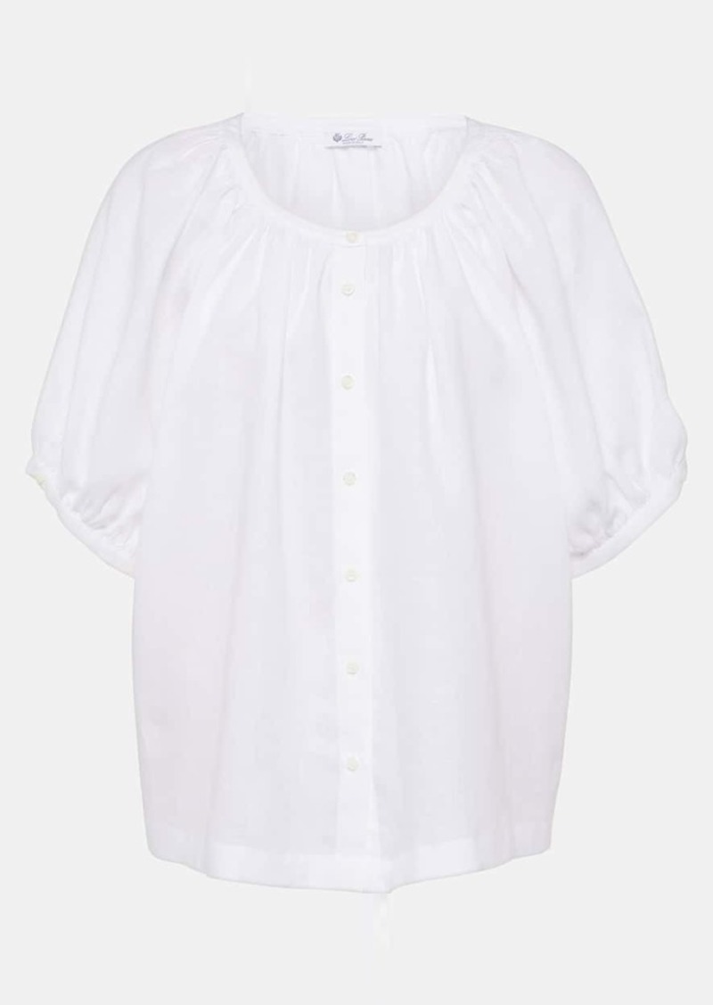 Loro Piana Gritt linen shirt