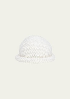 Loro Piana Hida Crochet Cloche