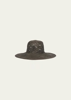 Loro Piana Hoshi Woven Straw Bucket Hat