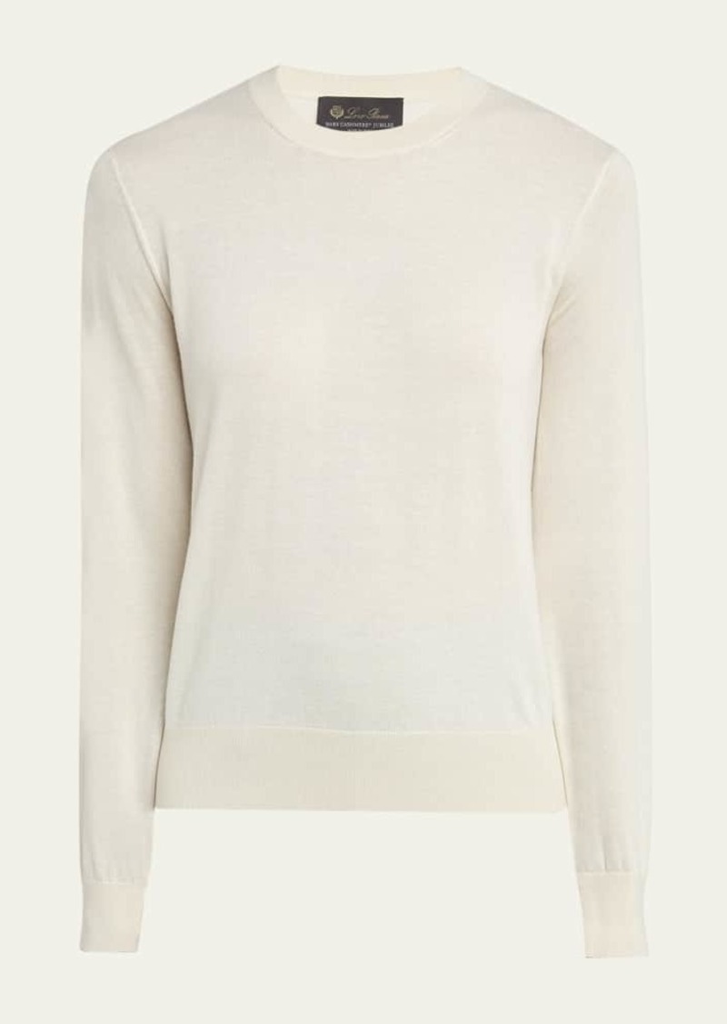 Loro Piana Jubilee GG 18 Light Cashmere Sweater