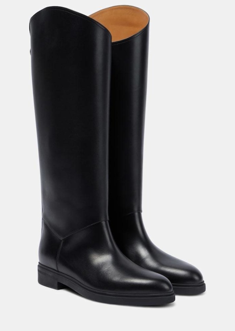 Loro Piana Kilda leather knee-high boots