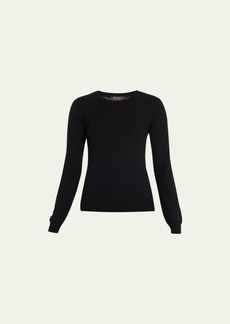 Loro Piana Long-Sleeve Cashmere Sweater