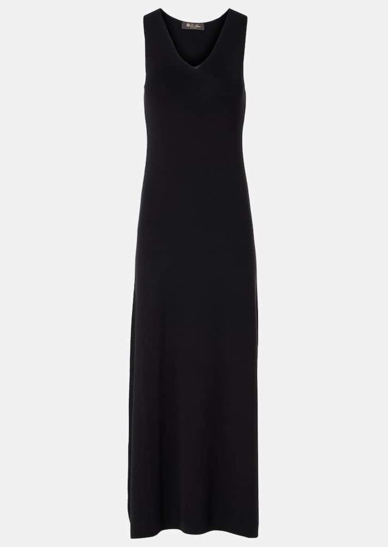 Loro Piana Lyskamm silk maxi dress