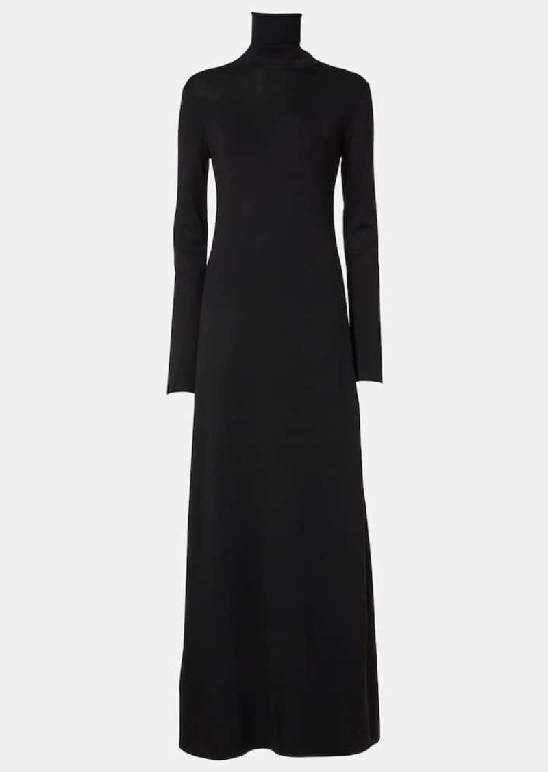 Loro Piana Lyskamm silk maxi dress