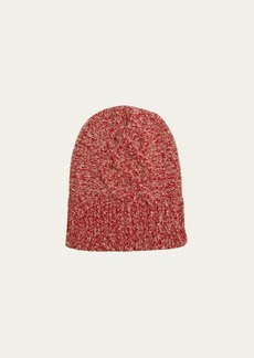 Loro Piana Men's Berretto Cashmere-Knit Beanie Hat
