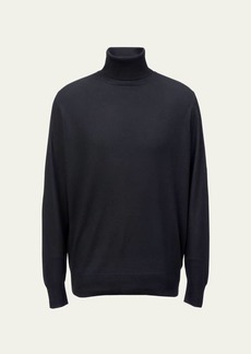 Loro Piana Men's Dolcevita Cashmere Turtleneck Sweater