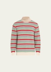 Loro Piana Men's Dolcevita Noel Cashmere Turtleneck Sweater