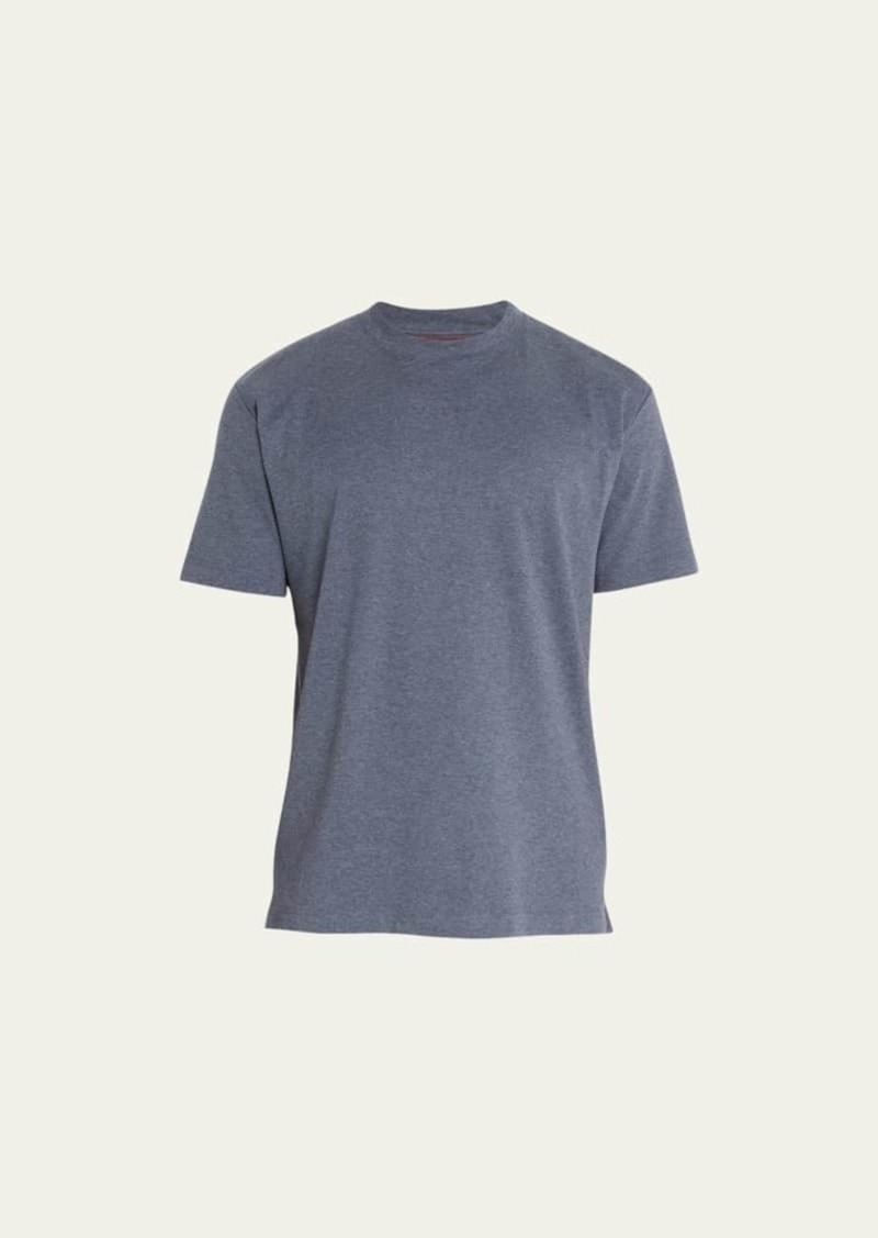 Loro Piana Men's Jersey Cotton Crewneck T-Shirt