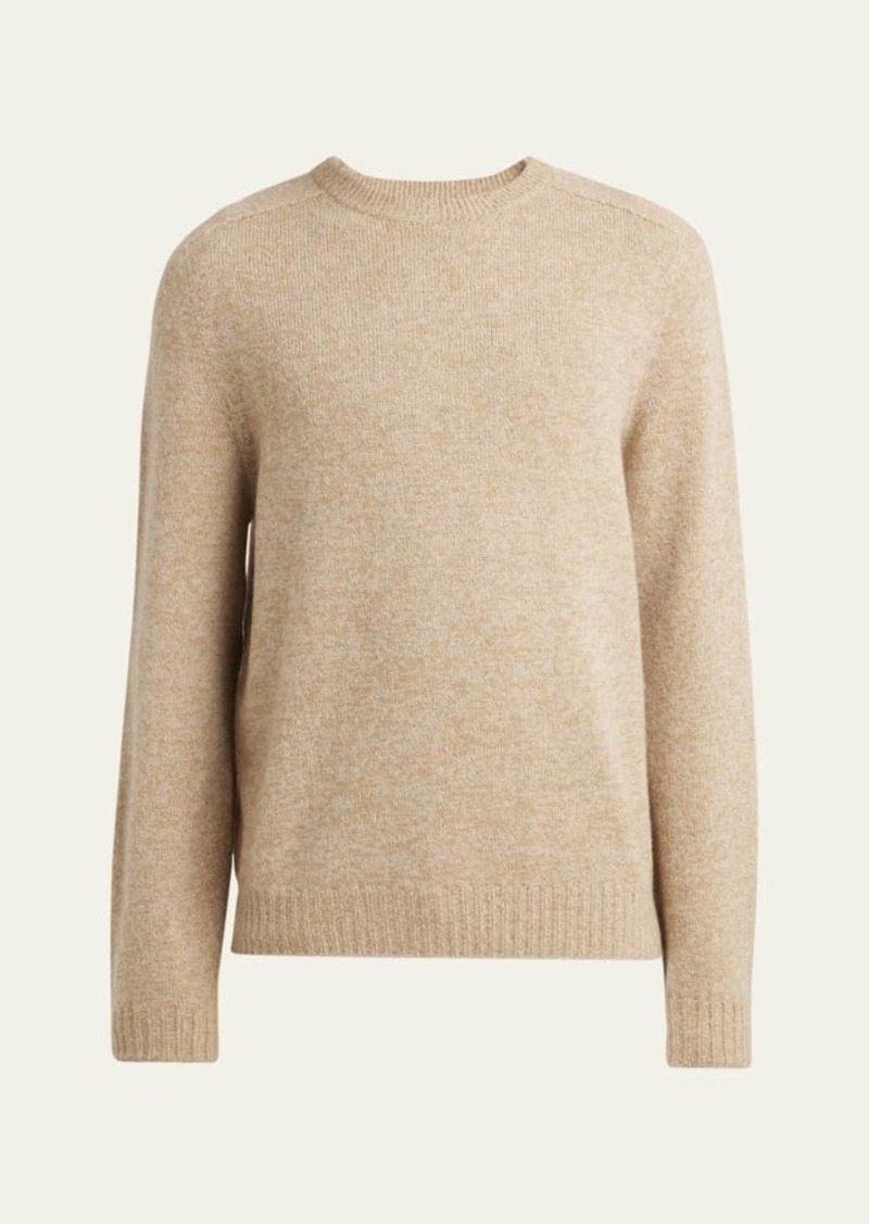 Loro Piana Men's Mastallone Wool Crewneck Sweater