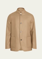 Loro Piana Men's Spagna Wool Jacket