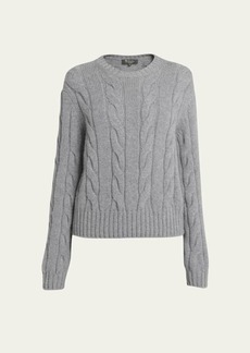 Loro Piana Napier Cashmere Cable-Knit Sweater